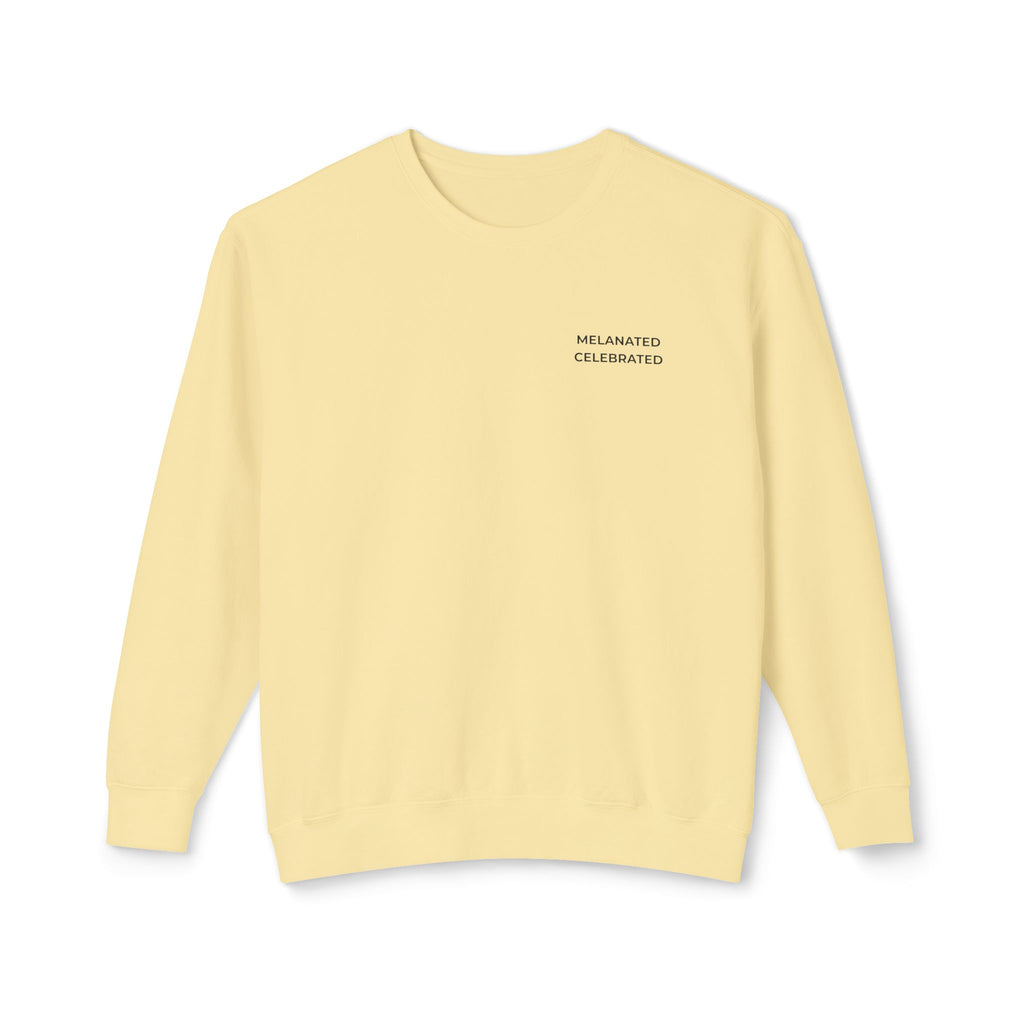 Melanated Celebrated Crewneck Sweatshirt