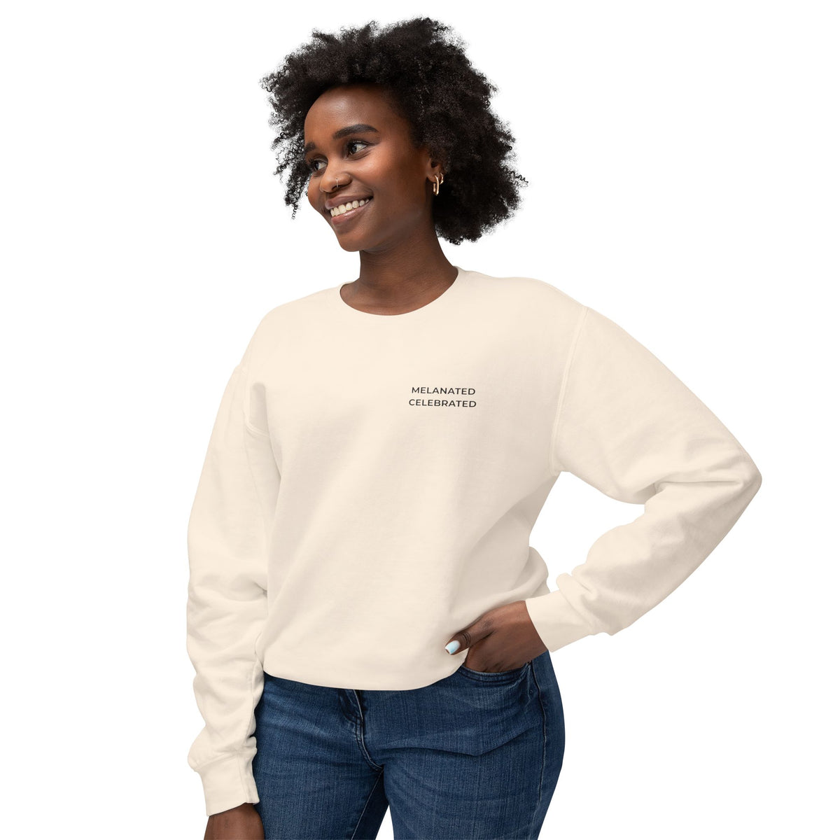 Melanated Celebrated Crewneck Sweatshirt