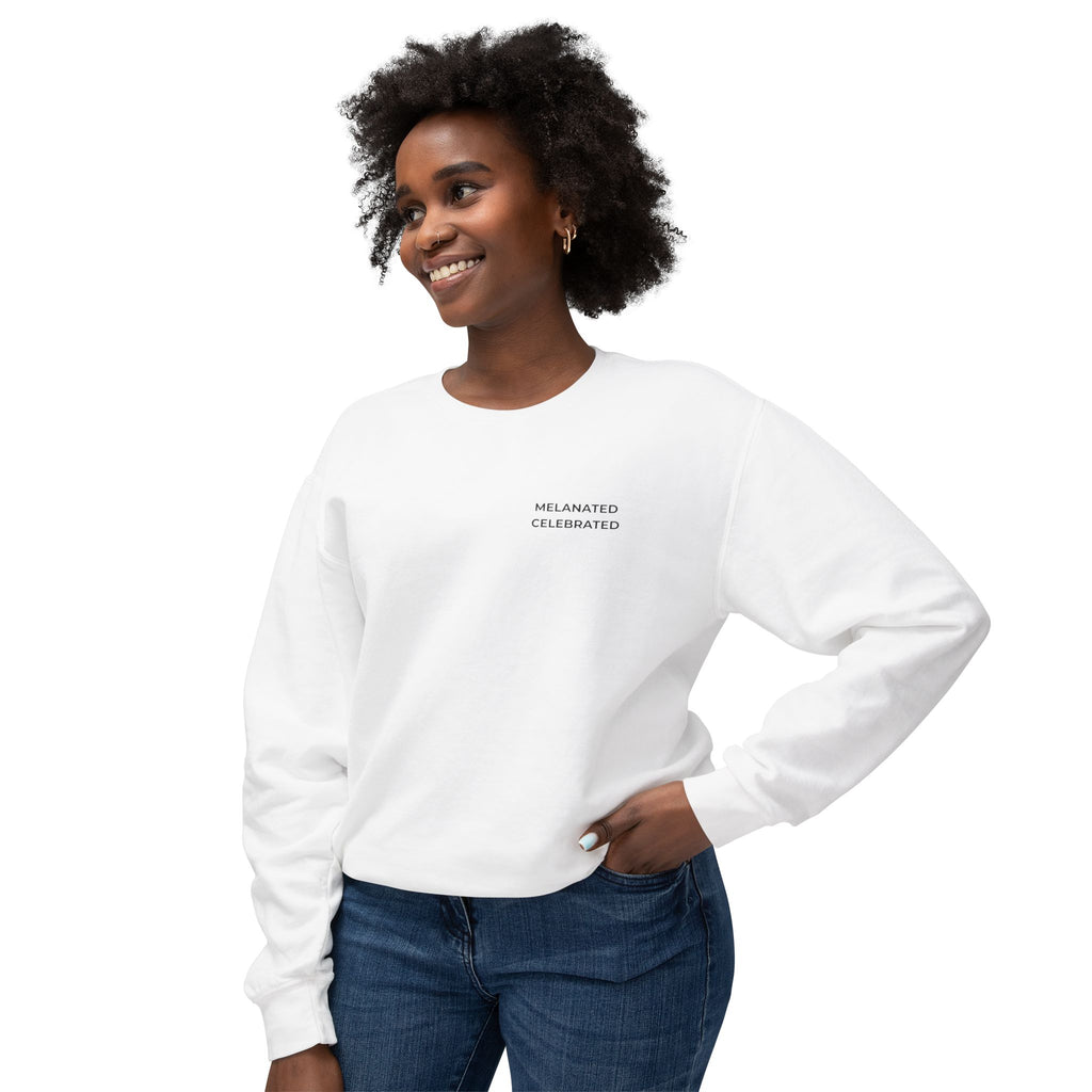 Melanated Celebrated Crewneck Sweatshirt