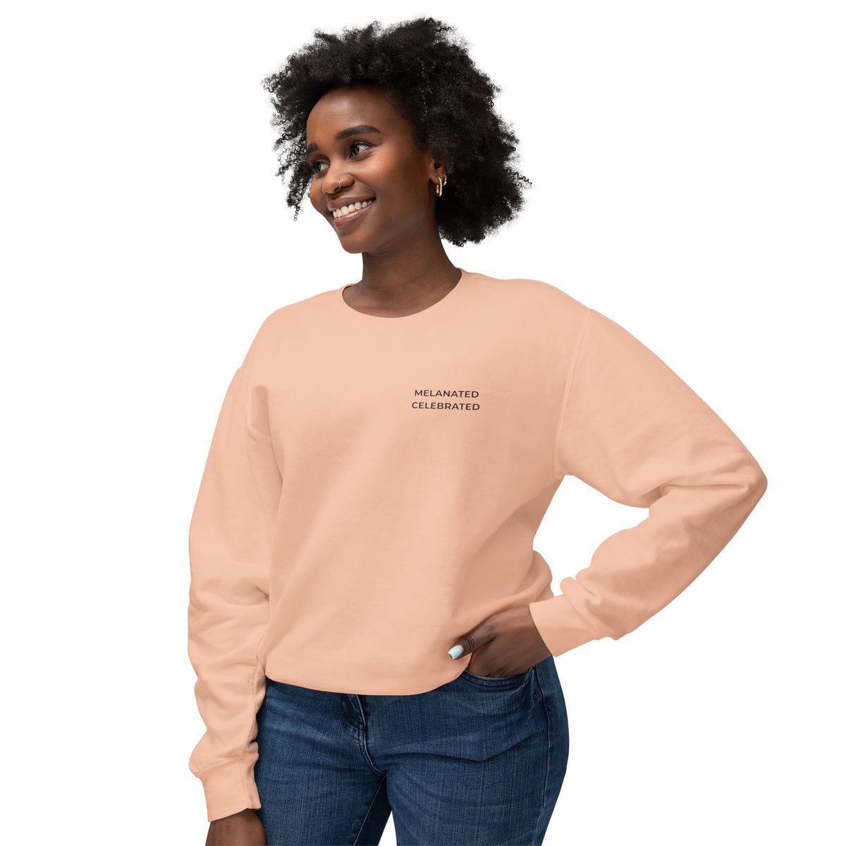 Melanated Celebrated Crewneck Sweatshirt