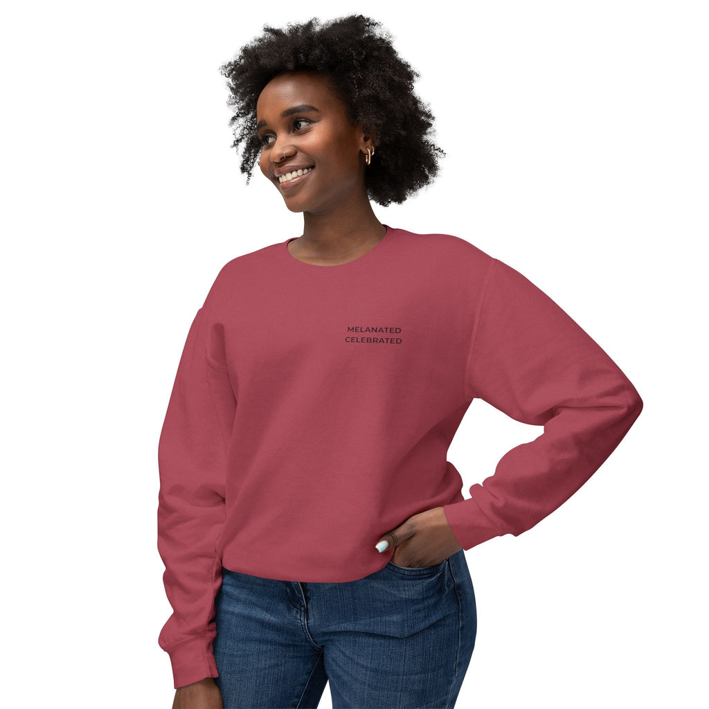 Melanated Celebrated Crewneck Sweatshirt