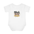 Infant Bodysuit - "Black Baby Magic" Cute Baby Onesie, Newborn Celebration Gift