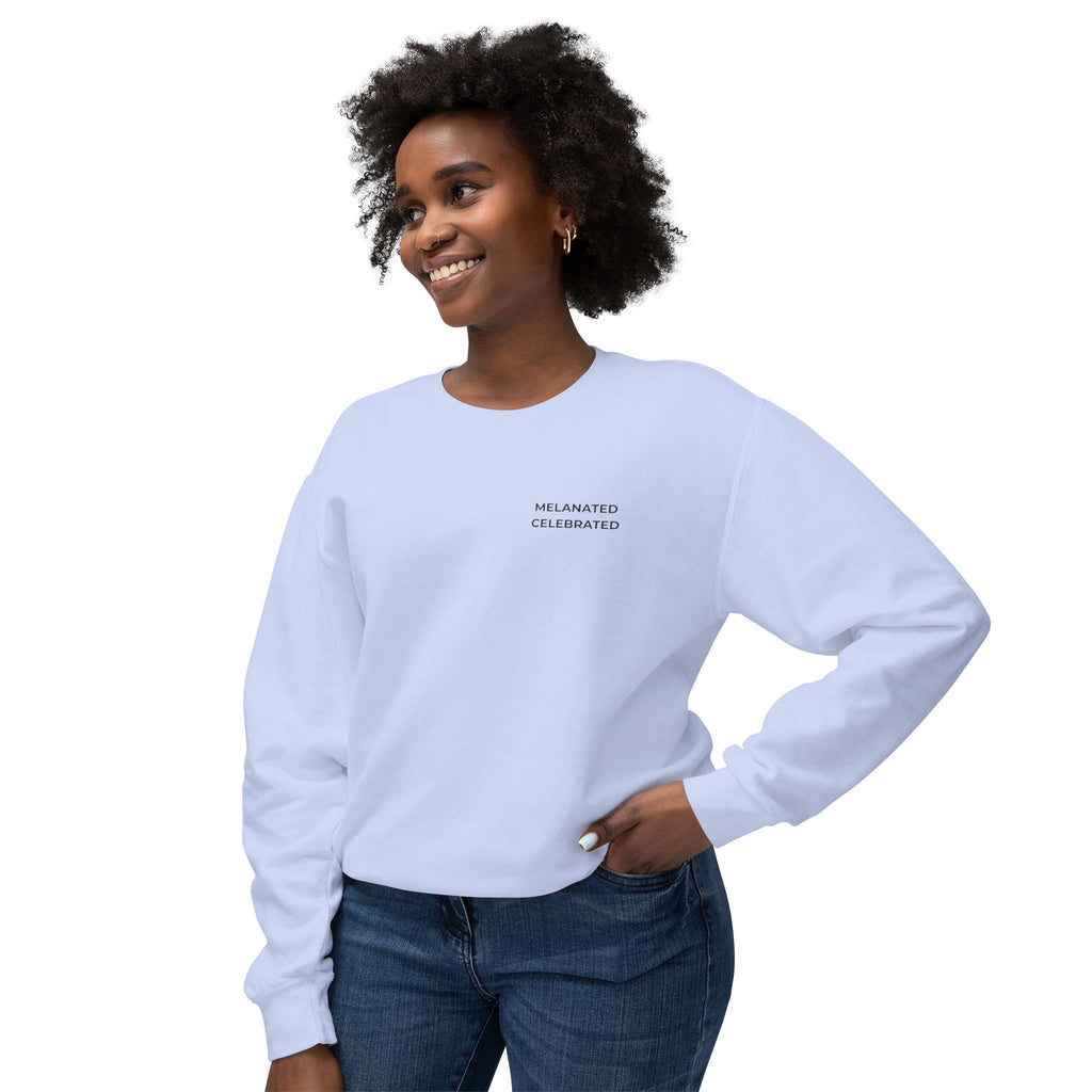 Melanated Celebrated Crewneck Sweatshirt