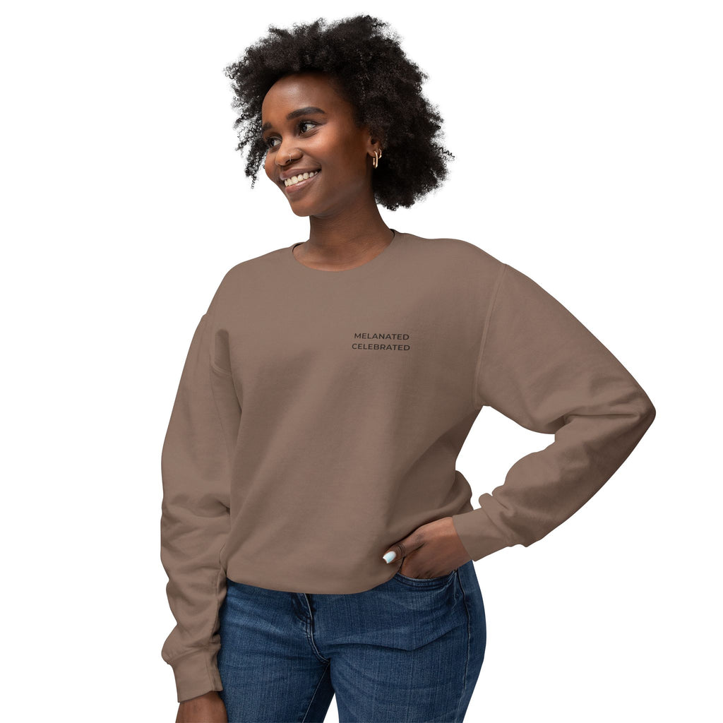 Melanated Celebrated Crewneck Sweatshirt
